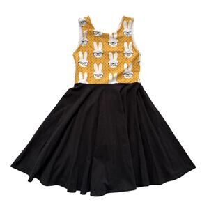 Malia + Kai Nerdy Bunnies Tank Dress Size 8